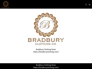 Bradbury Clothing Co Store