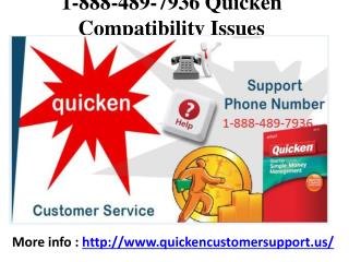 1-888-489-7936 Quicken Customer Support Phone Number