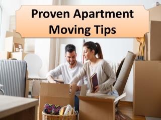 Proven Apartment Moving Tips