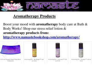 aromatherapy products