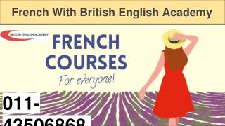 Learn French with British English Academy