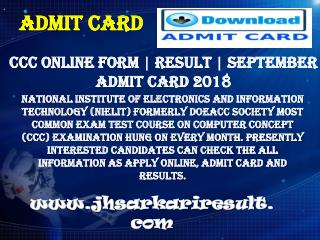 Admit Card