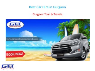 Best Car Hire in Gurgaon