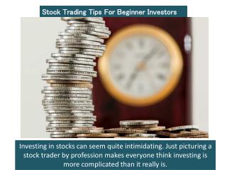 Best Online Stock Trading Tips for Beginners