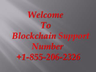 Blockchain Customer Support Number