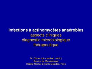 Actinomycetes: Historique