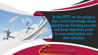 Quickbooks Hosting Services Provider