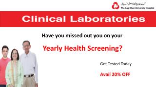 Yearly Health Screening Packages