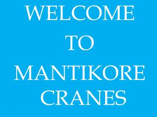 Camden Cranes