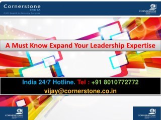 A Must Know Expand Your Leadership Expertise