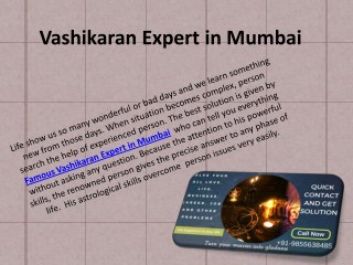 Famous Vashikaran Expert in Mumbai