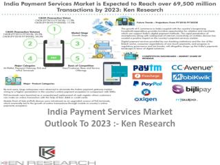 Digital Infrastructure in India, Cash Payment Transactions India, M-Wallet Service Providers in India, India PoS Termina