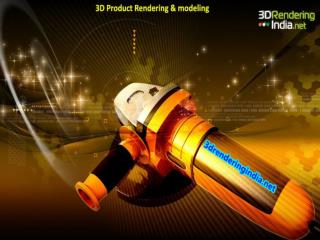 3D product rendering and 3D product modeling