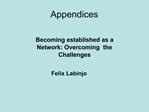 Appendices