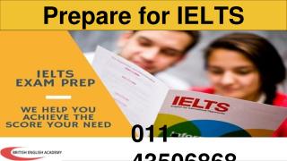 IELTS preparation with British English Academy