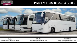 How to Celebrate Your Big Night in Grand Style with Party Bus Washington DC