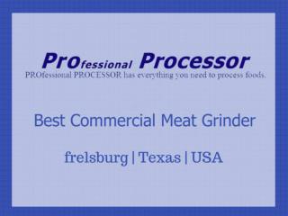 Commercial meat grinder on sale | Texas
