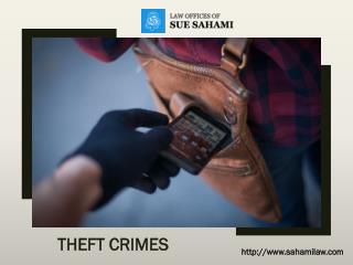 THEFT CRIMES LAW