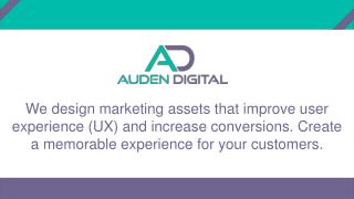 Web Design & Marketing Agency in Austin - Auden Digital