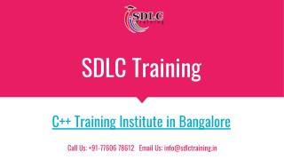 Realtime and Job Oriented C Language Training in Marathahalli, Bangalore