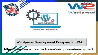 Wordpress Development Company in USA | WebSpreadTech