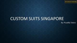 Looking for Custom Suits in Singapore