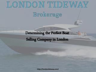 Get the best House Boat in London from London Tideway