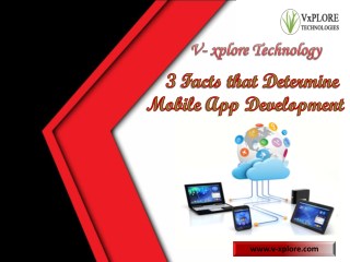 3 Facts that Determine Mobile App Development