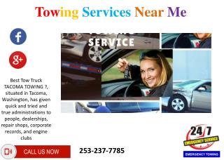 Best Tow Truck Service In Washington