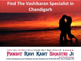 Find The Vashikaran Specialist in Chandigarh