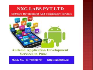 Android Application Development Services in Pune