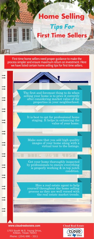 Home Selling Tips For First Time Sellers