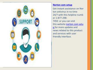 norton com setup