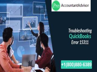 QuickBooks Payroll Error 15311: Reasons and Solutions [Solved]