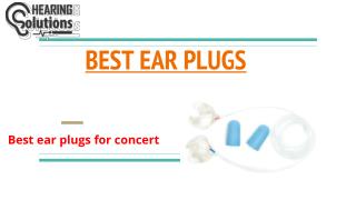 BEST EAR PLUGS