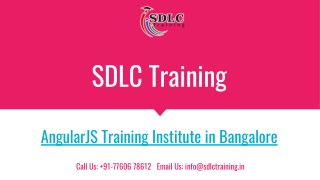 Realtime and Job Oriented AngularJS Training in Marathahalli, Bangalore