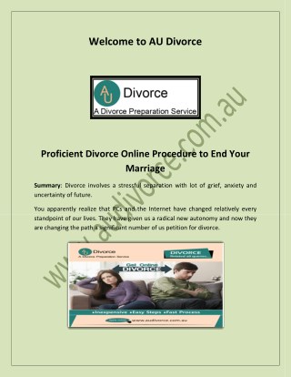 Quick divorce online, easiest way to get a divorce, how to get a divorce online