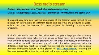 The Internet Is More Fun With Online Radio Stream