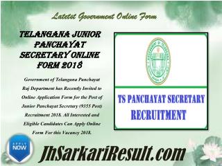 Latest Government Online Form