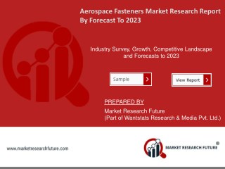 Aerospace Fasteners Market Research Report- Global Forecast to 2023