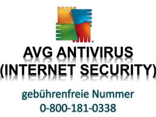 Warum wÃ¤re es gut, wenn Sie sich an AVG Antivirus-Kundenbetreuung 0800-181-0338 wenden?
