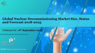 Global Nuclear Decommissioning Market Size, Status and Forecast 2018-2025