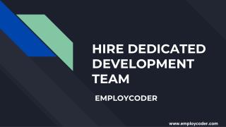 Hire Dedicated Development Team