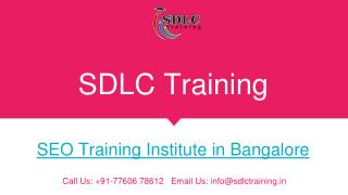 Realtime and Job Oriented SEO Training in Marathahalli, Bangalore