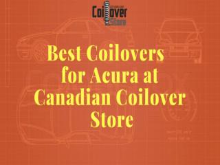 Best Collection of Acura Coilover At Coilover Store