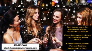 Best Ladies Night Out Around the World - Bachelorette Parties