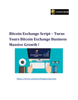 Bitcoin Exchange script | Bitcoin Exchange Script PHP
