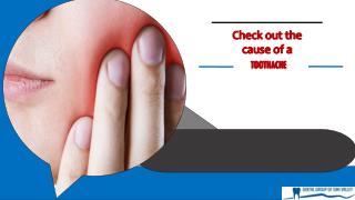 Check Out the Causes of a Toothache