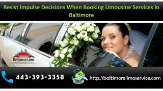 Baltimore limo service
