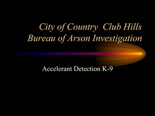 City of Country Club Hills Bureau of Arson Investigation